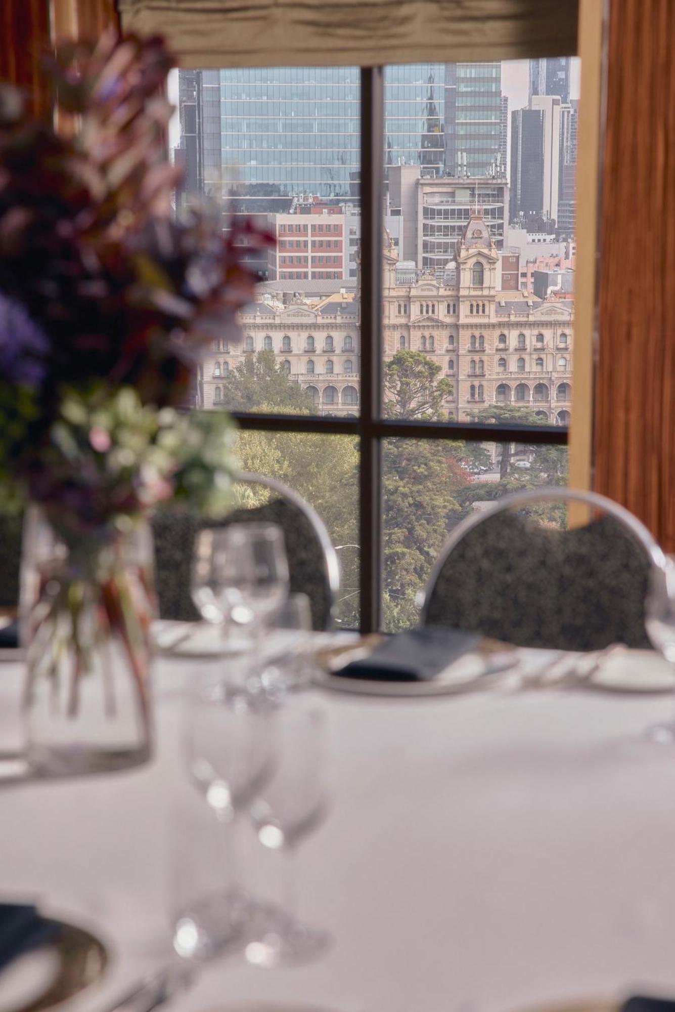 Park Hyatt Melbourne Hotel Buitenkant foto The view from the restaurant